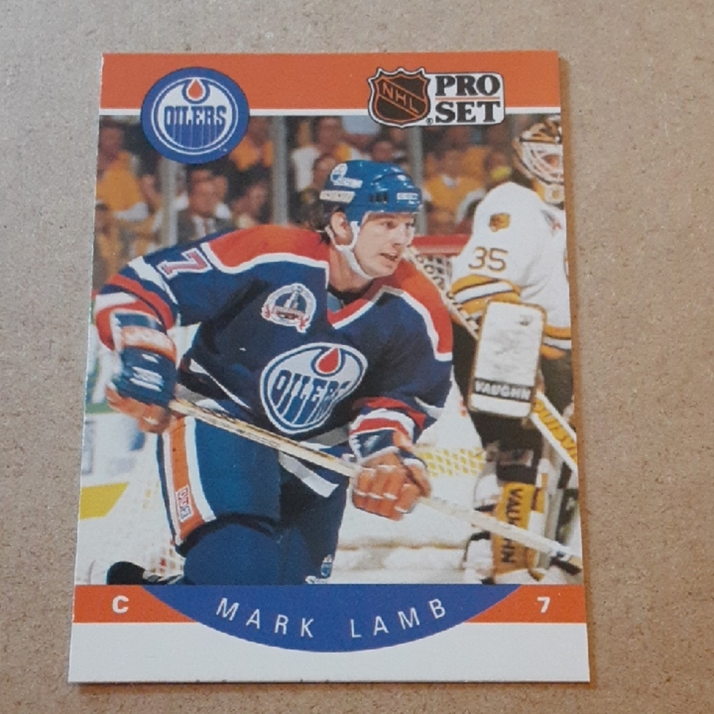 Lamb Edmonton Oilers Hockey Rookie Card